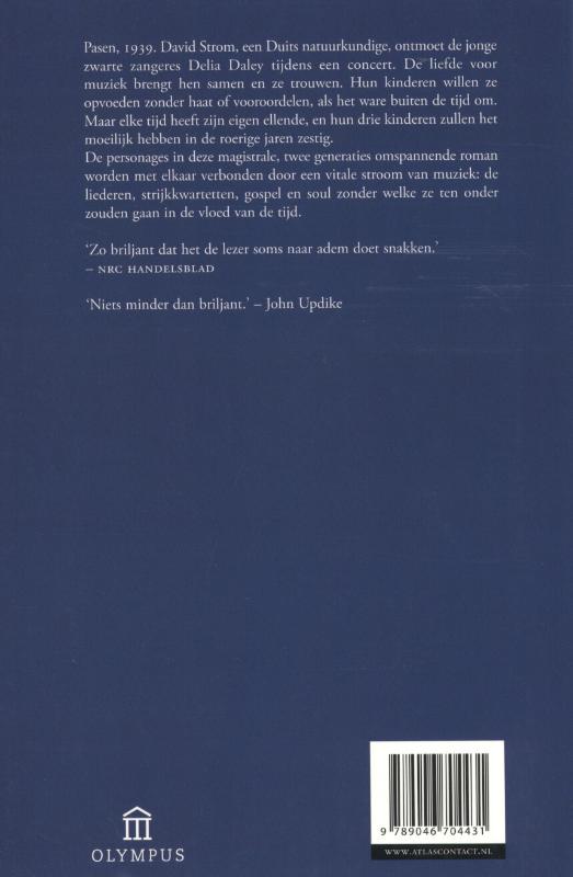 Het zingen van de tijd achterkant