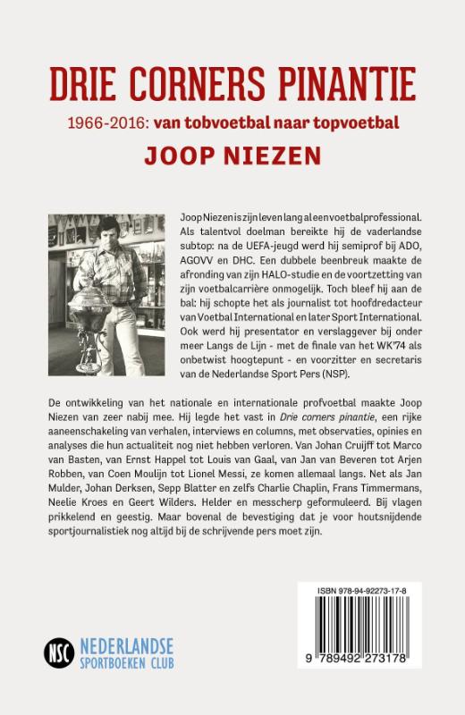 Drie corners pinantie achterkant