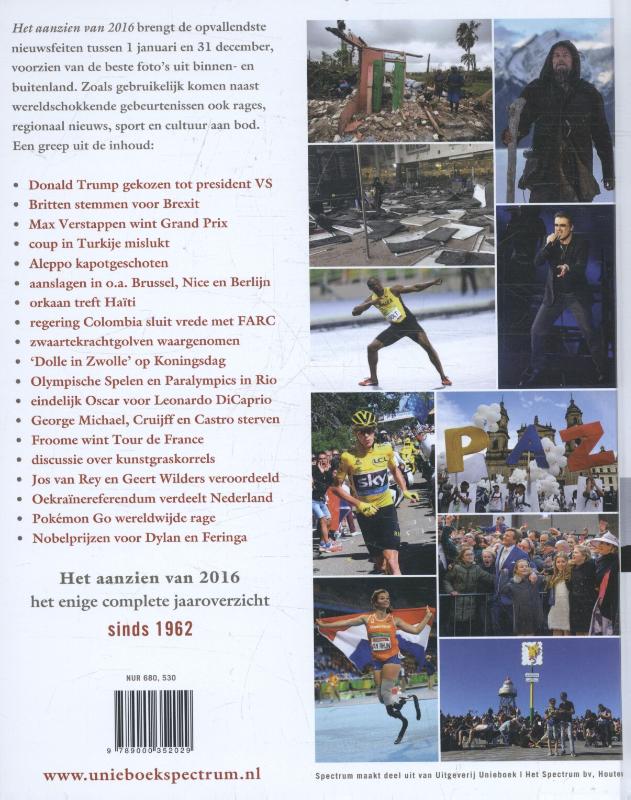 Het aanzien van 2016 / Het aanzien van achterkant