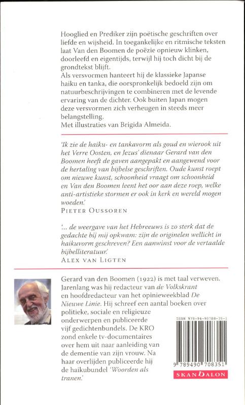 Hartstocht en bedachtzaamheid achterkant