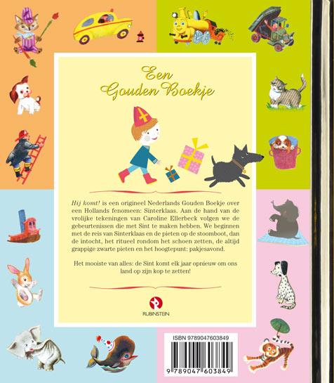 Hij komt! / Gouden Boekjes achterkant