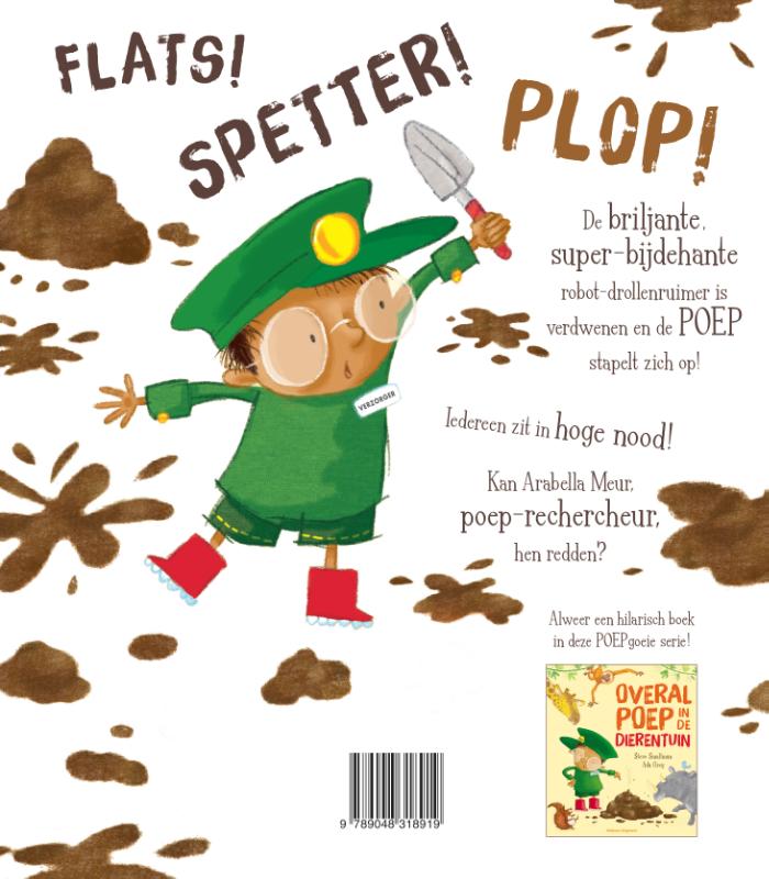 Poep in de dierentuin - Het grote poep-mysterie achterkant