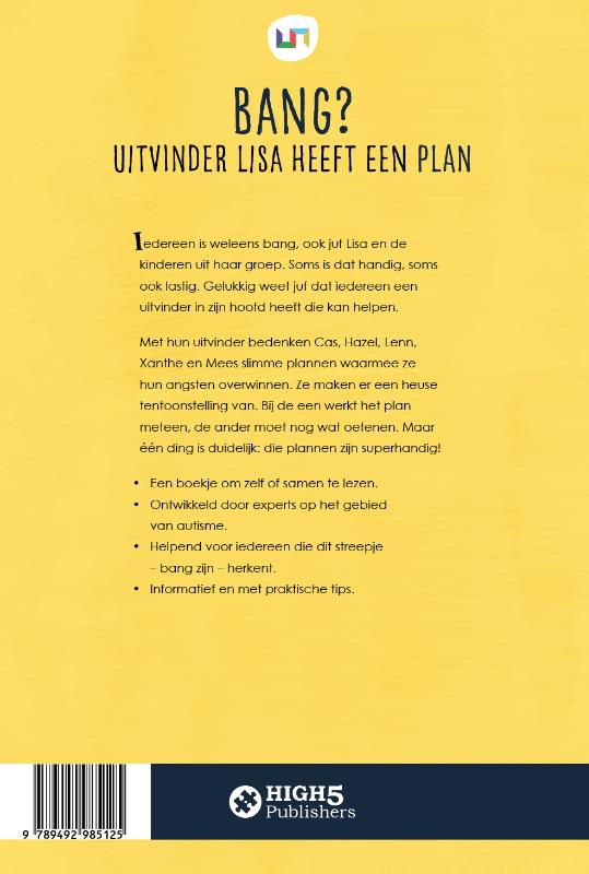 Bang? Uitvinder Lisa heeft een plan / Streepjesserie Geef me de 5 / 4 achterkant