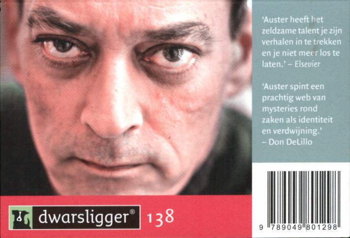 De New York trilogie achterkant