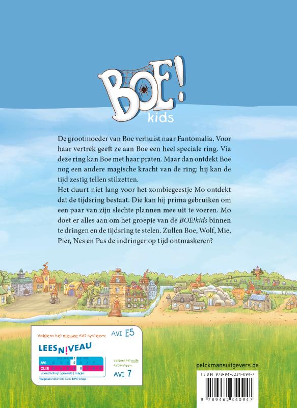 De tijdsring achterkant