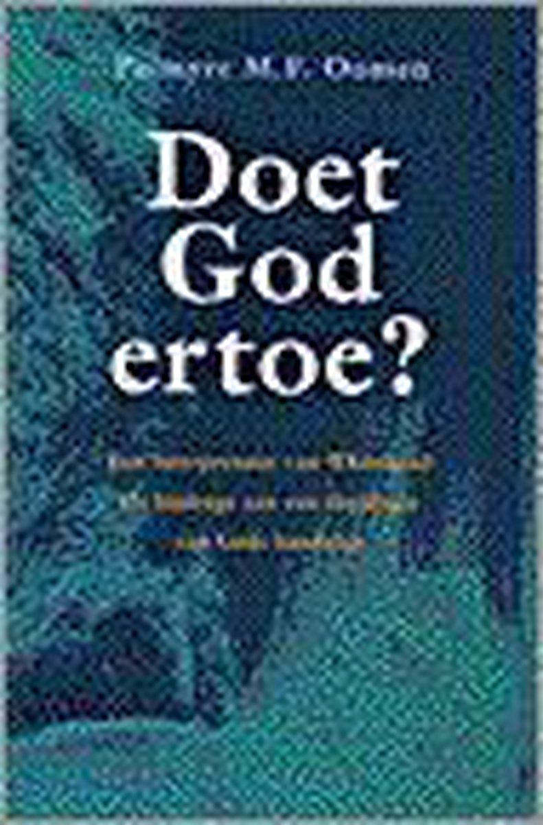 Doet God ertoe?