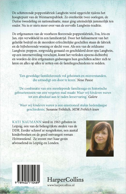 Waar wij kinderen waren achterkant