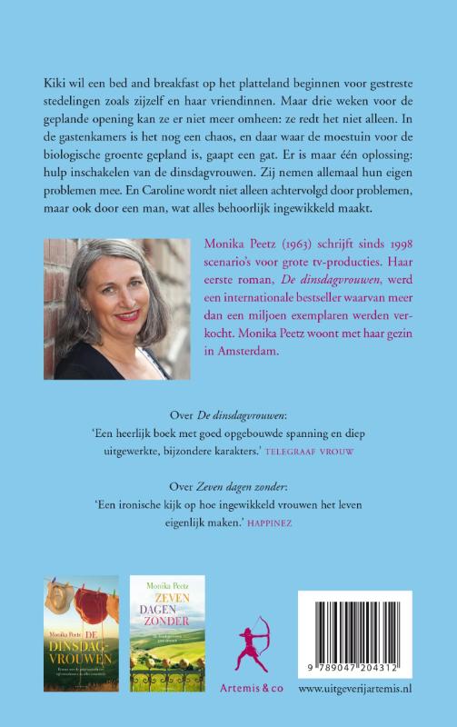 Te hooi en te gras / De dinsdagvrouwen / 3 achterkant