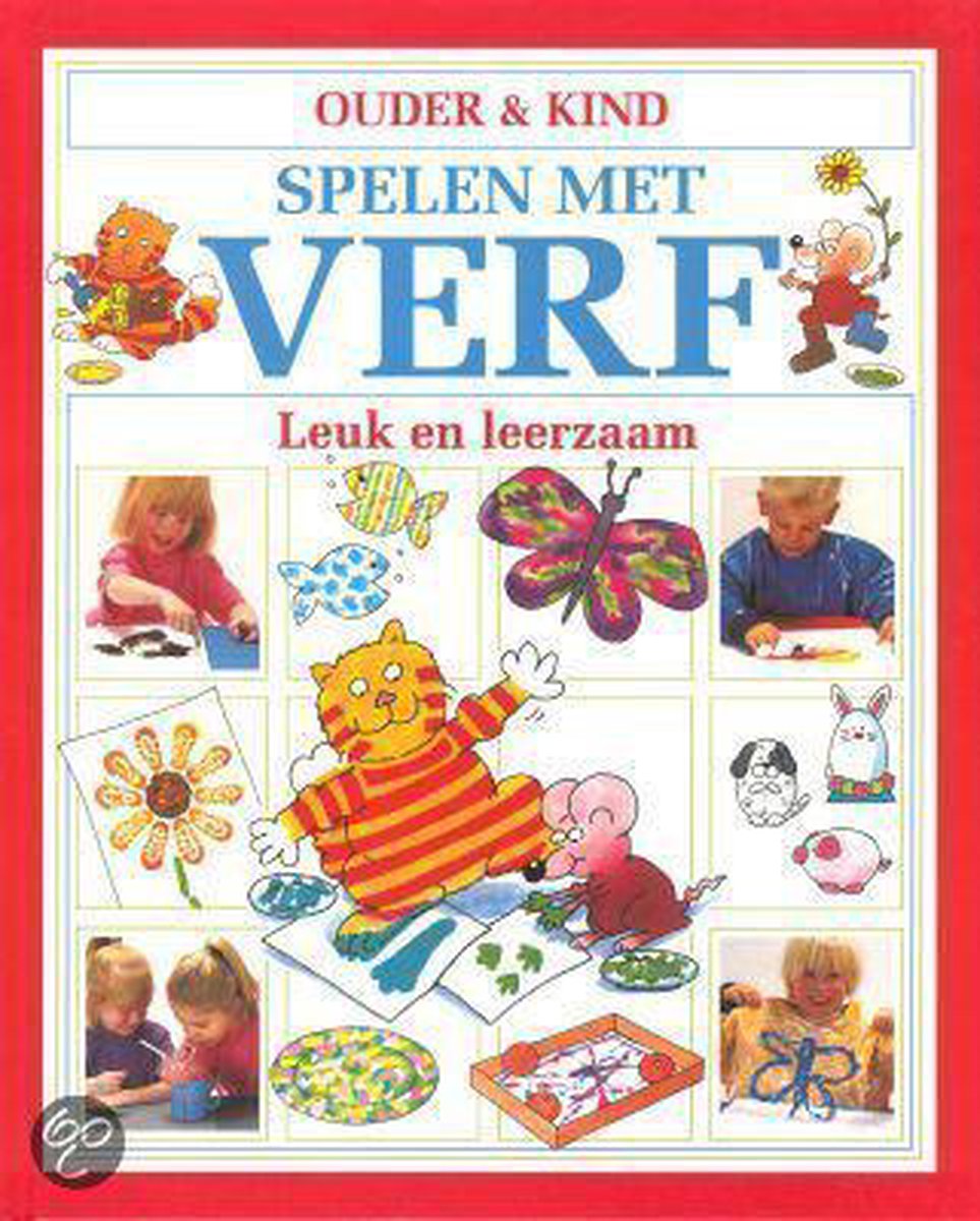 Ouder & Kind Spelen Met Verf