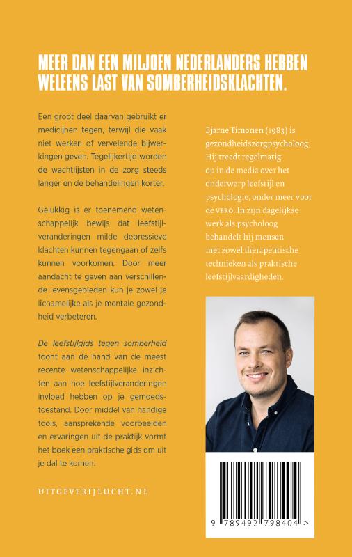 De leefstijlgids tegen somberheid achterkant