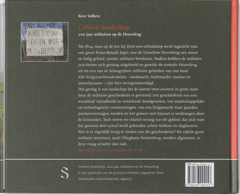 Geheim Landschap achterkant