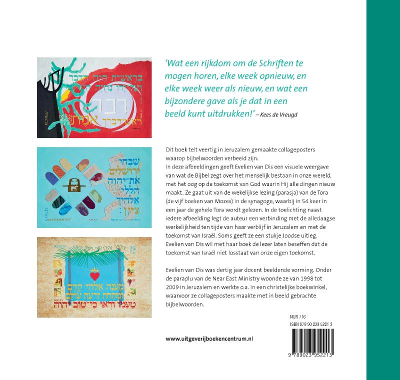 Bijbelwoorden verbeeld achterkant