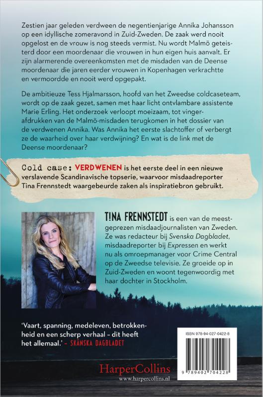 Verdwenen / Cold Case achterkant