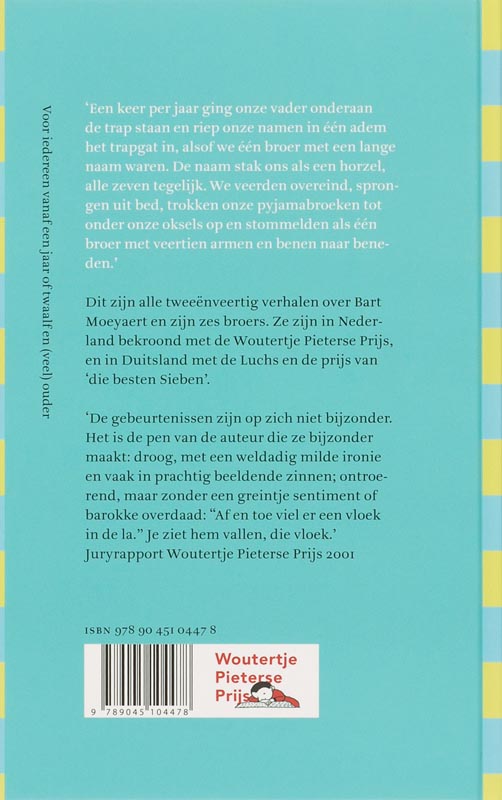 Broere / Schatkist van de jeugdliteratuur achterkant