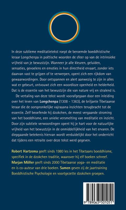 De vrijheid van het bewustzijn achterkant