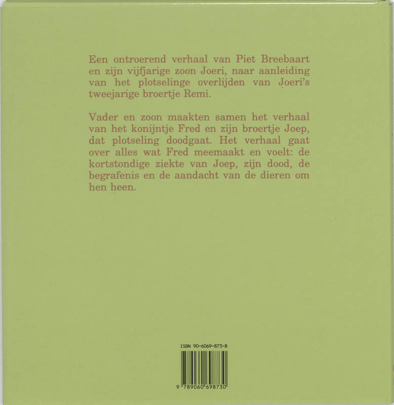 Als je dood bent word je dan nooit meer beter? achterkant