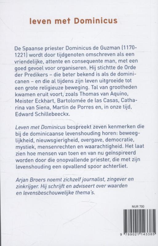 Leven met Dominicus / Leven met..... / 1 achterkant