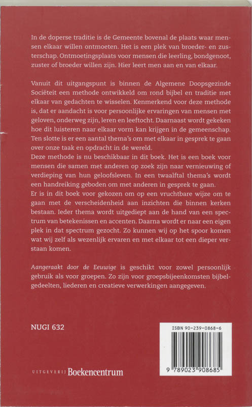 Aangeraakt door de Eeuwige achterkant