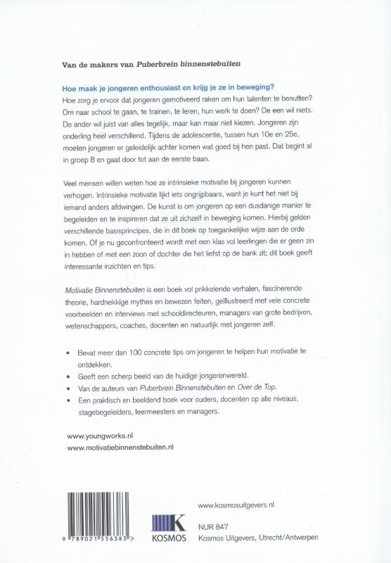 Motivatie binnenstebuiten achterkant