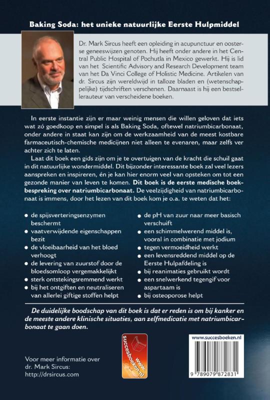 Natriumbicarbonaat achterkant