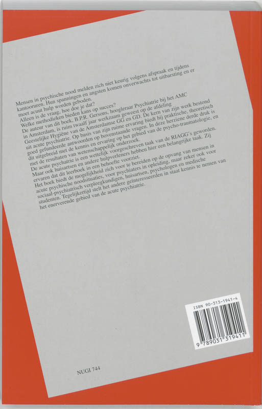 Acute psychiatrie achterkant