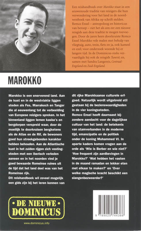 Marokko / Dominicus landengids achterkant
