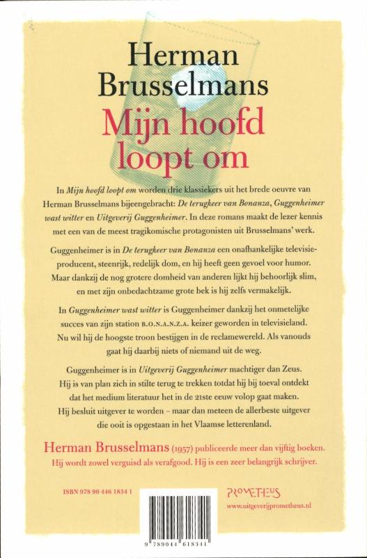 Mijn hoofd loopt om achterkant