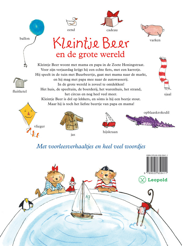 Kleintje Beer en de grote wereld achterkant