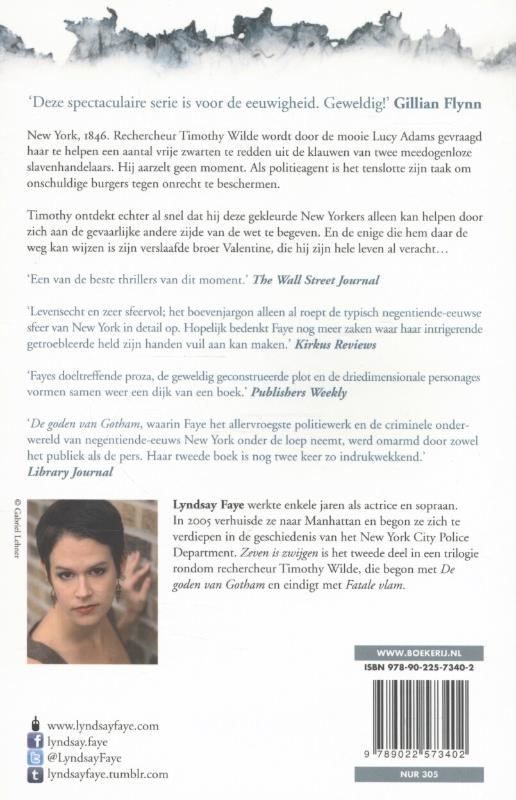 Zeven is zwijgen achterkant