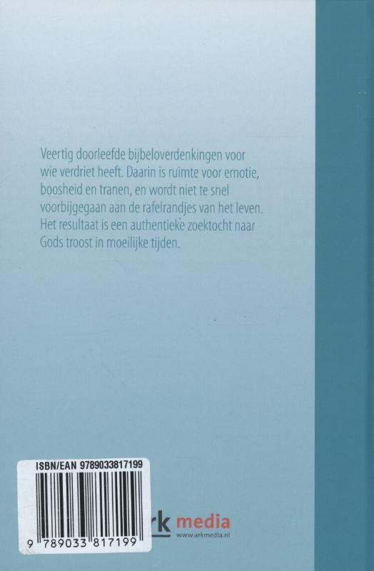 Vang mijn traan achterkant