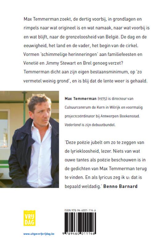 Vaderland achterkant