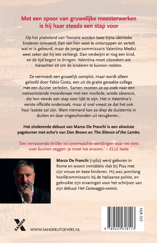 Het Caravaggio-vonnis achterkant