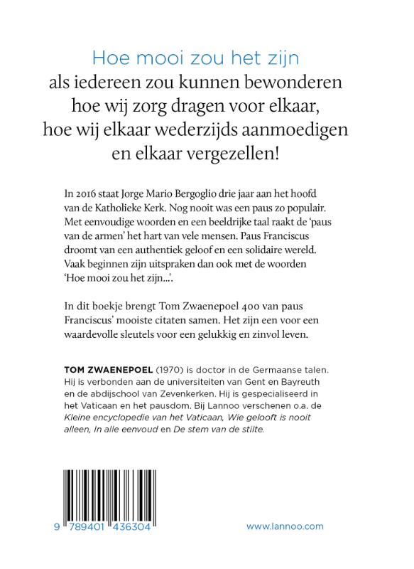 Hoe mooi zou het zijn achterkant