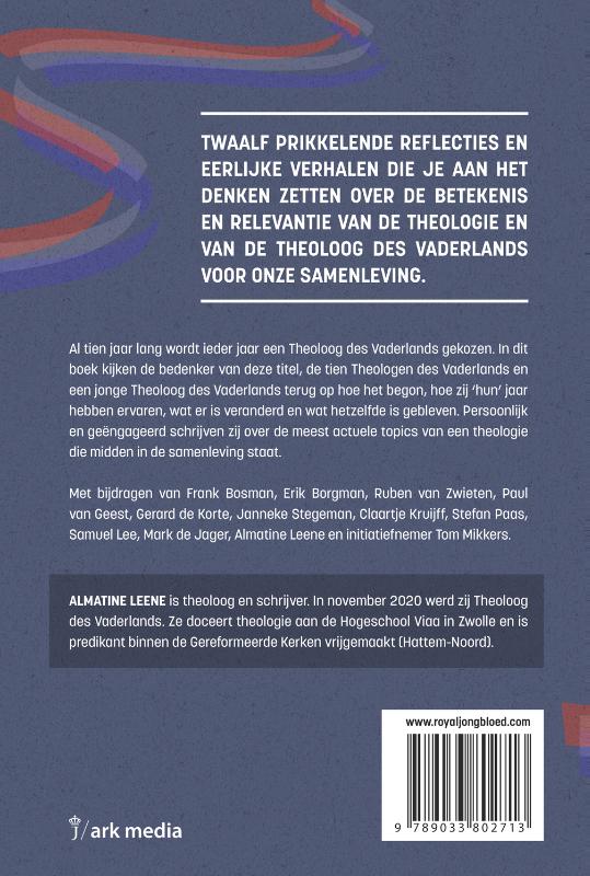 Theologen des Vaderlands achterkant