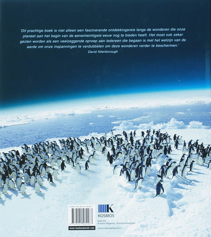 Planeet Aarde achterkant