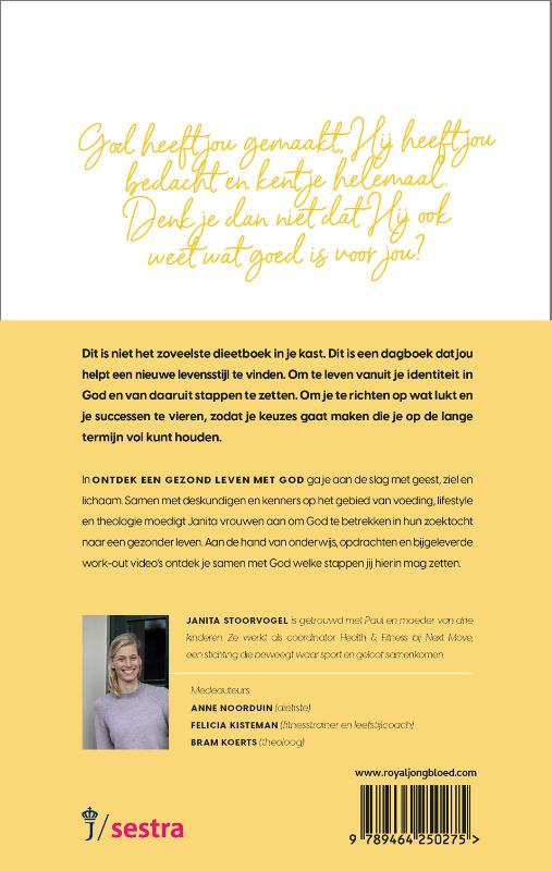 Ontdek een gezond leven met God achterkant