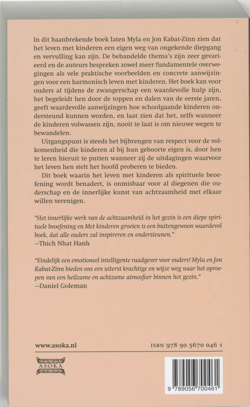 Met kinderen groeien achterkant