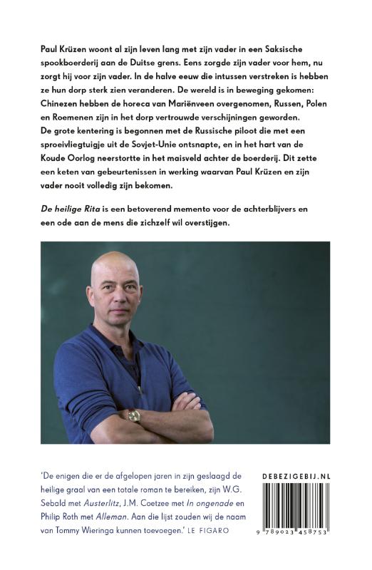 De heilige Rita achterkant