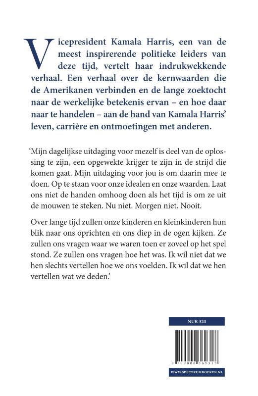 The Truths We Hold achterkant