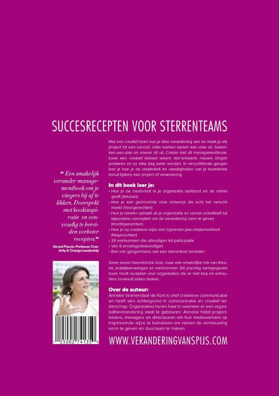 Verandering van spijs achterkant