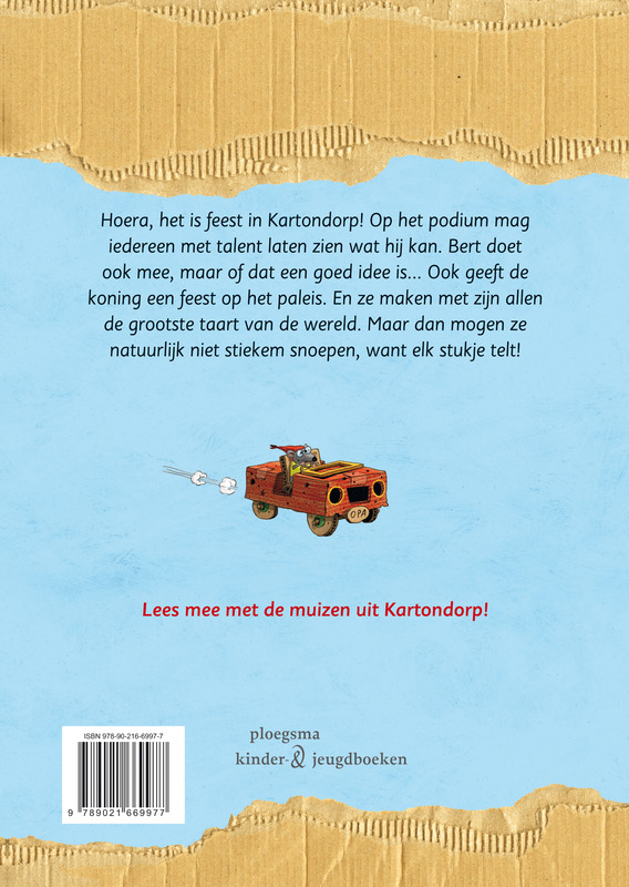 Nieuws uit kartondorp / De muizen uit Kartondorp achterkant