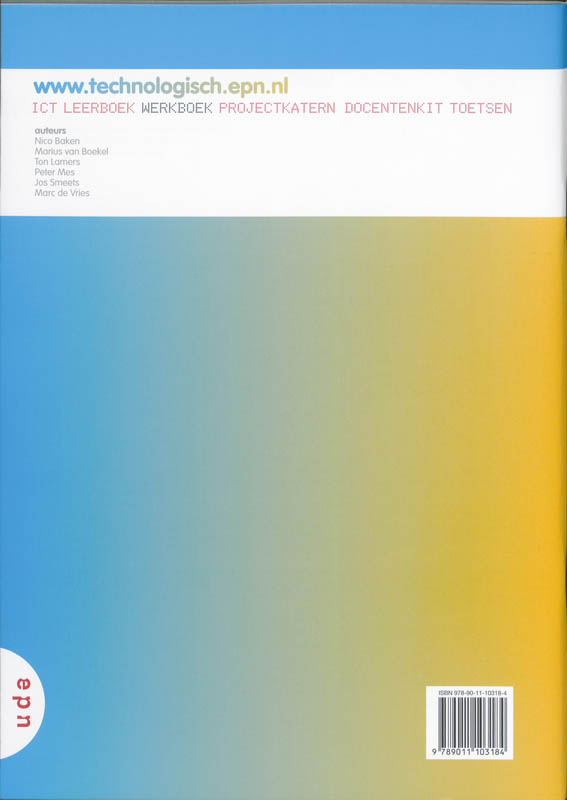 Technologisch 2 Vmbo-T/havo Werkboek-B achterkant