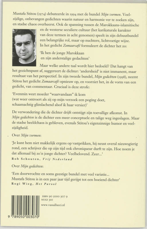 Mijn Vormen & Mijn Gedichten achterkant