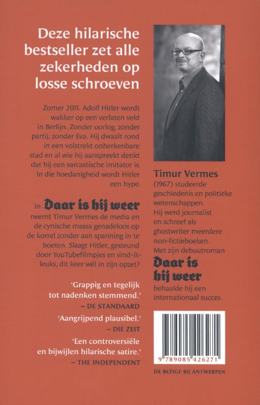 Daar is hij weer achterkant