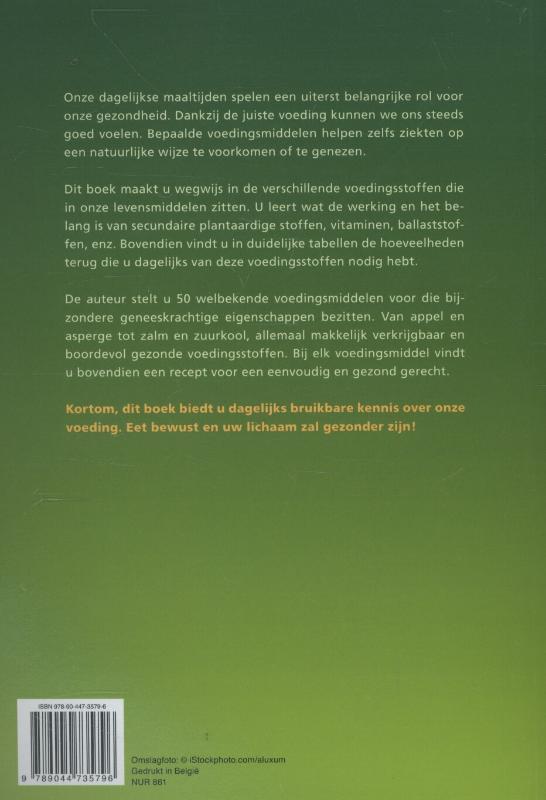 Voeding als medicijn achterkant