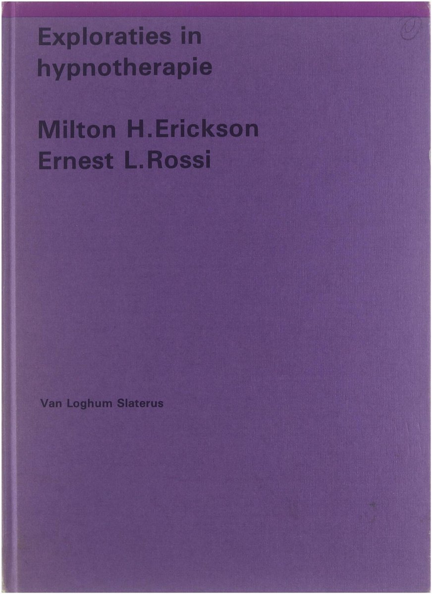 Exploraties in hypnotherapie / Sociale bibliotheek