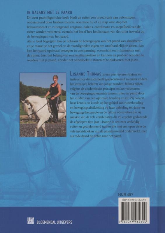 In balans met je paard achterkant