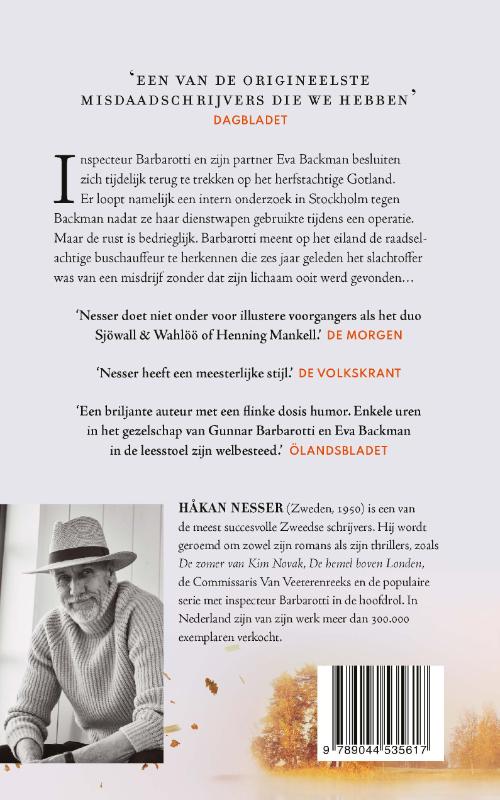 Herfst op Gotland / Barbarotti / 6 achterkant