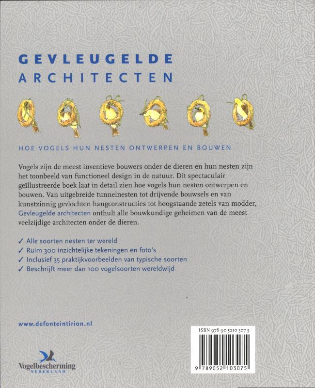 Gevleugelde architecten achterkant