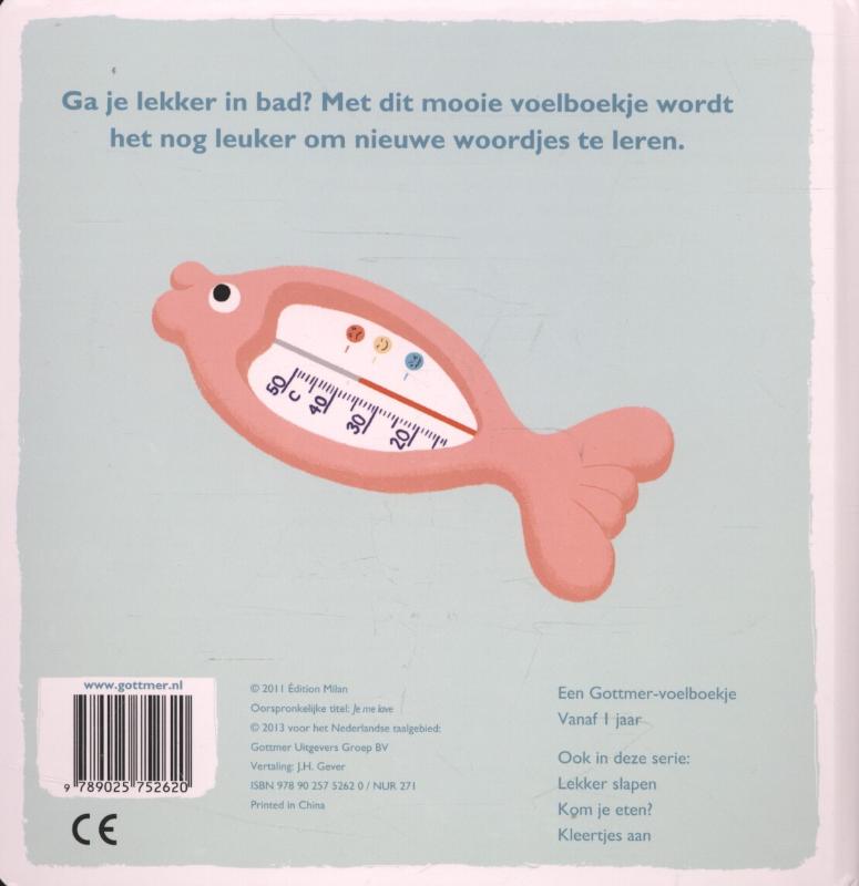 Gottmer-voelboekje - We gaan in bad achterkant